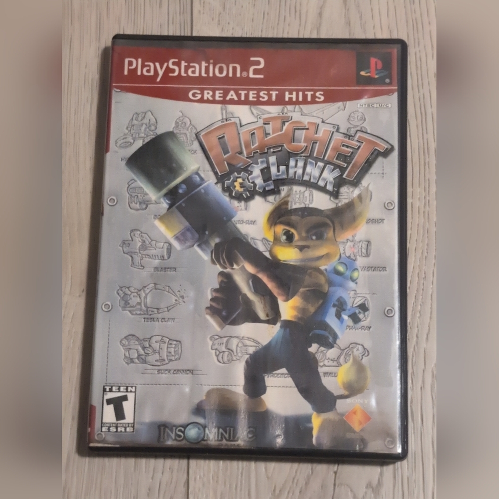 Ratchet & Clank, PS2, Greatest HitsUsed, Complete In Box, Untested